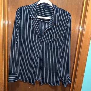 Women’s stripped dress shirt